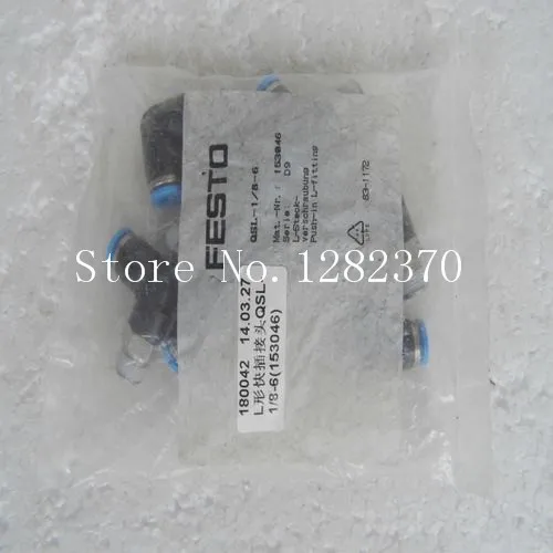 [SA] New original authentic special sales FESTO gas fitting QSL-1 / 8-6 spot 153046 --20pcs/lot