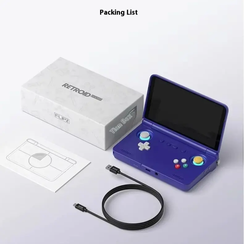 Retroid Pocket Flip 2 Handheld Console SD865 5.5”1080p WIFI 6