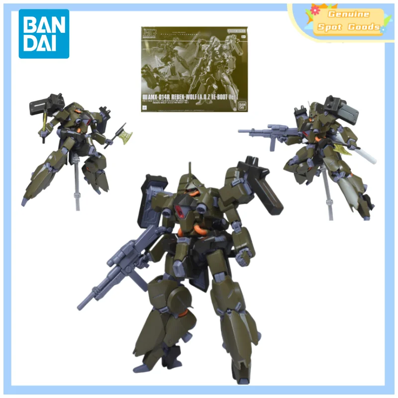 

Genuine Bandai GUNDAM HGUC AMX-014R REBEN WOLF A.O.Z RE-BOOT Anime Action Figures Model Figure Toys Gift for Toys Hobbies Kids