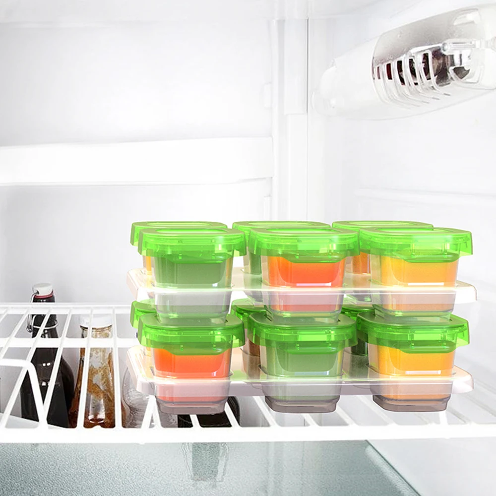 

Portable Baby Food Storage Container Toddler Kids Formula Milk Container Food Supplement Crisper Lunch Snack Tableware