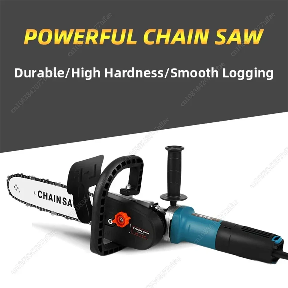 

Chainsaw Bracket Parts Change Angle Grinder Into Chain Saw,Wood Cutting Electric Saw 12 / 16Inch Blade DIY Power Tool Chain