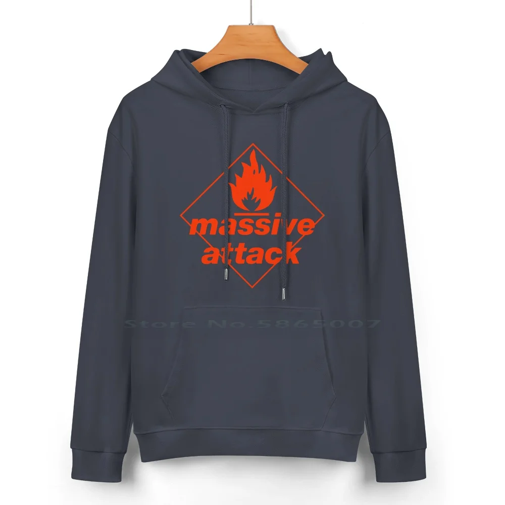 Massive Attack Cotton Hoodie Sweater 24 Colors Massive Attack Band Triphop Music Bristol Portishead Radiohead Tricky Unkle