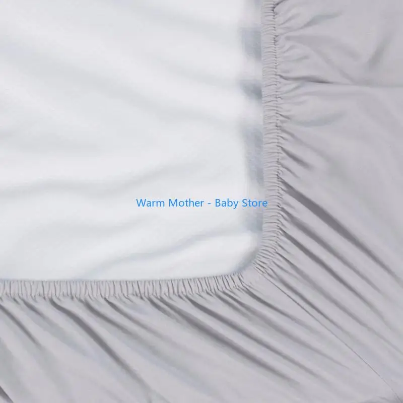 3 قطع من غطاء وسادة تغيير الحفاضات الناعمة والمسامية المصنوعة من الألياف الدقيقة لطاولة تغيير الحفاضات 57QE