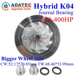 K04-064 Upgrade 350HP Turbine CHRA 53049880064 Turbo Cartridge For VW Golf V 2.0 TFSI /VI 2.0 R/VI 2.0 GTI 35 Scirocco 2.0 R