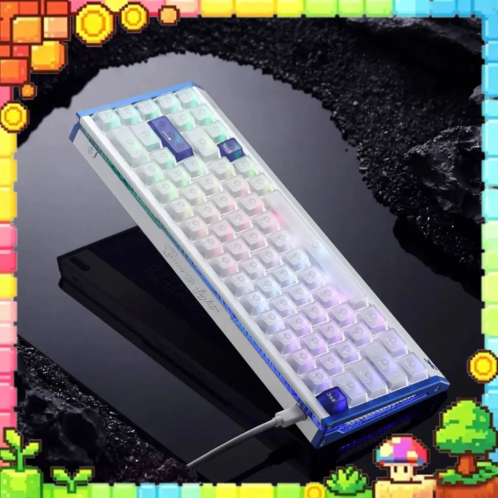 CHERRY PIXIU68 Magnetic Switch Keyboard Aluminum Alloy 0.06ms SOCD Dual Core Web Driver 16K Return Rate Gaming W ired Keyboard