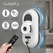 Robot aspirador automático para ventana, limpiaparabrisas eléctrico de gran succión de 5600PA, máquina de