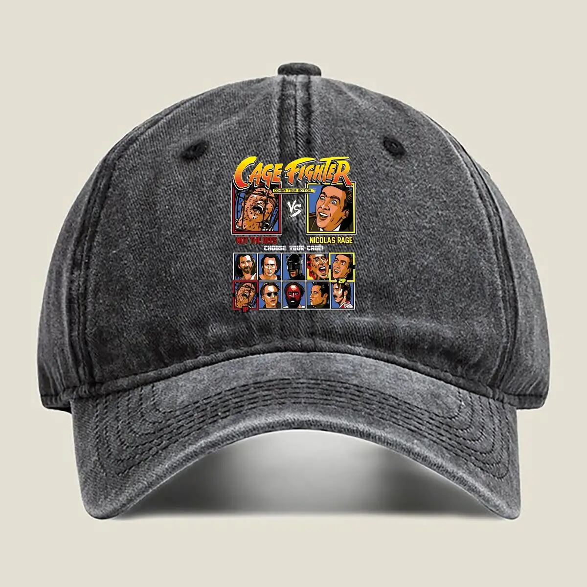 

Cage Fighter Conair Tour Edition Character Select Washed Baseball Cap