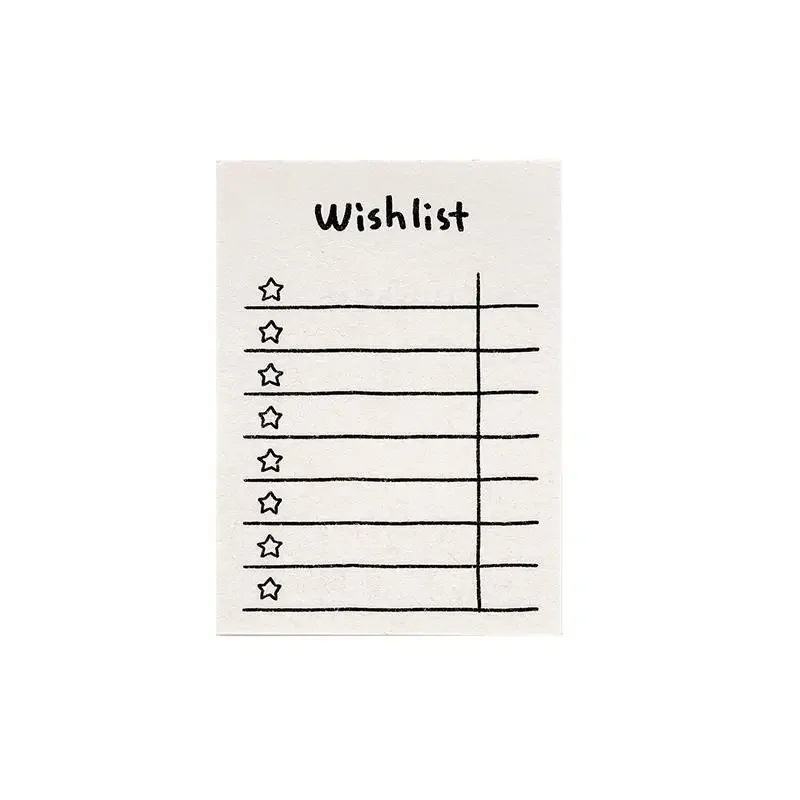 Memo Pad  Creative Korea Ins  Study&Work Plan Kawaii Stationery Office Accessory School Supplies To Do List