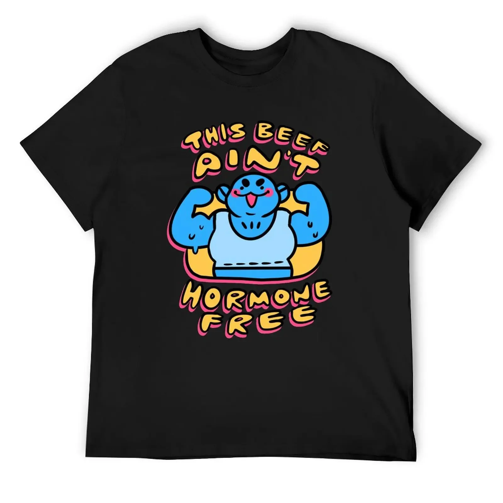 

This Beef Aint Hormone Free - Binder T-Shirt Man t-shirt oversized graphic tee korean fashion men clothings