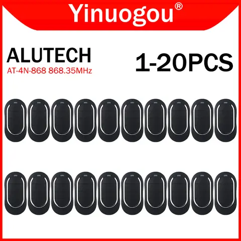 ALUTECH AT-4N 868MHz 원격 제어 ALUTECH AT-4N-868 AT 4N AT4N 차고 문 원격 제어 868.35MHz 롤링 코드 송신기