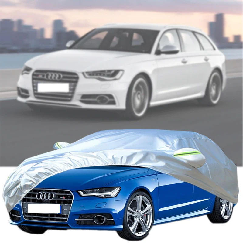 

Для Audi S6 наружная защита полный автомобильный чехол снежный чехол солнцезащитный козырек водостойкий пылезащитный внешние автомобильные аксессуары