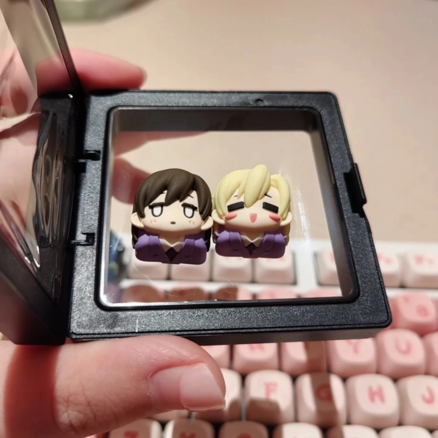 Resin Art Decoration Items - Keycap Lobo Anime Ouran High School