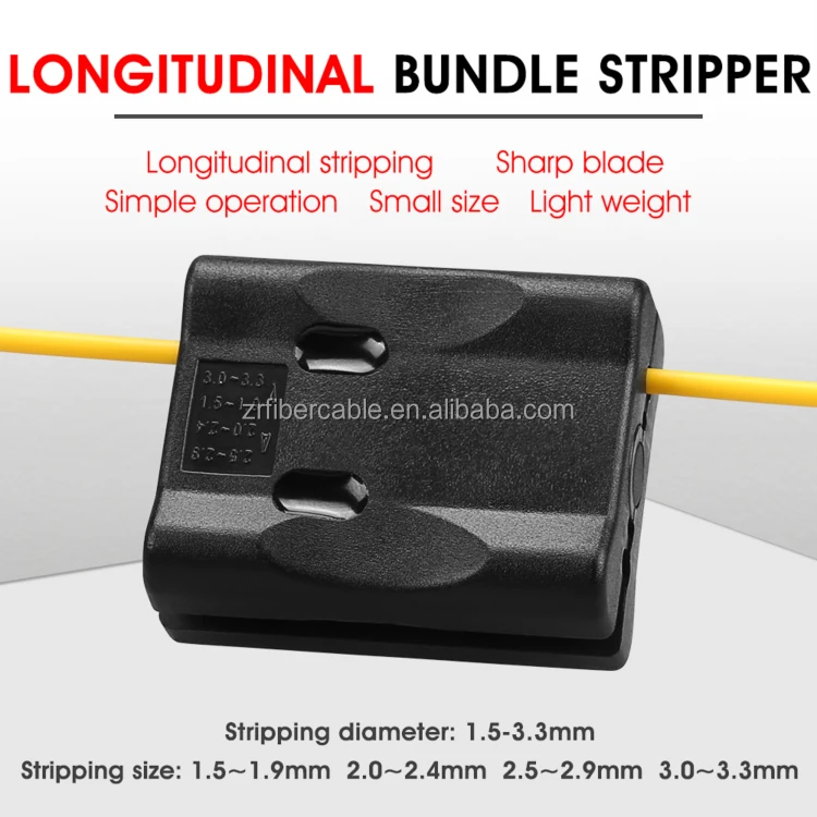 Fiber Optical Loose Tube Cable Jacket Slitter Fiber Optic Tool Longitudinal Beam Tube Loose Tube Cutting Stripper