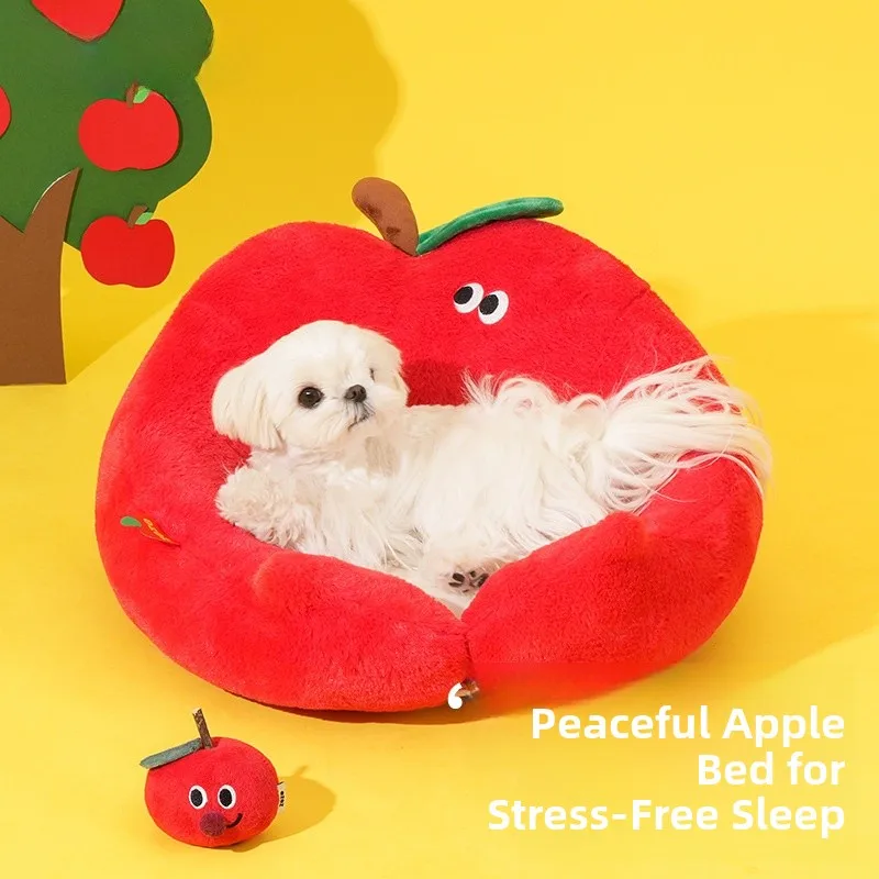 

Уютная лежанка-домик ZEZE для собак мелких пород: всесезонная, универсальная, для домашних животных