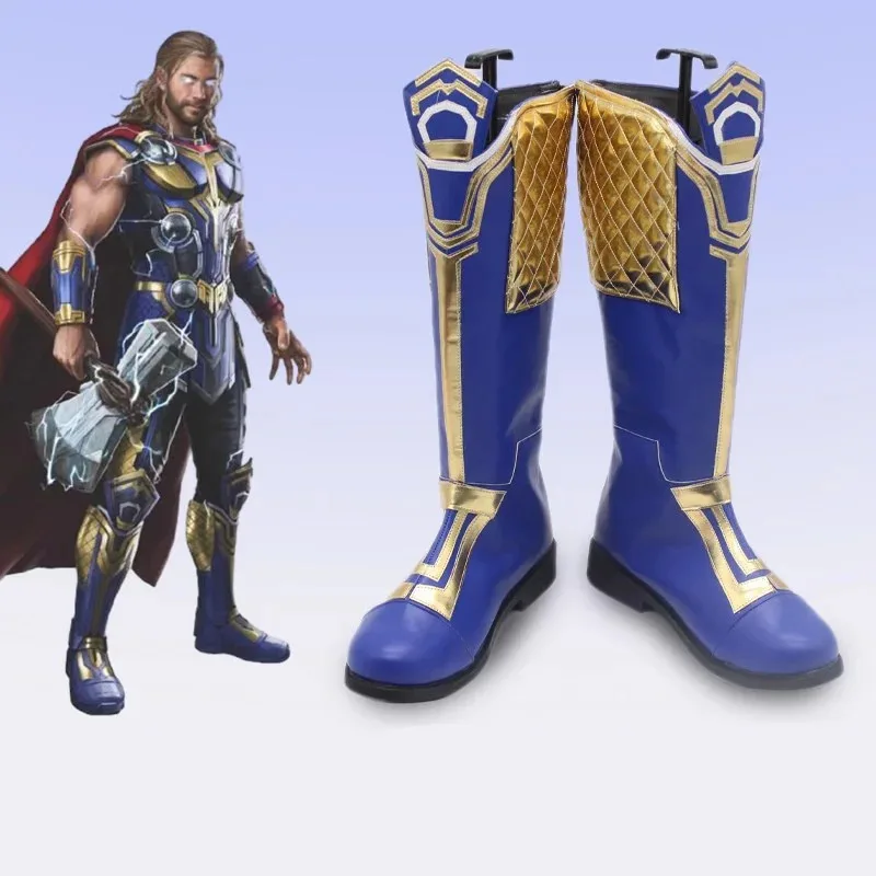 

LCK01 Thor Thunder Обувь для косплея Супергерой Thor Косплей Сапоги Обувь для вечеринки Мягкая искусственная кожа Реквизит для Хэллоуина Рождественский подарок Yh1 @!