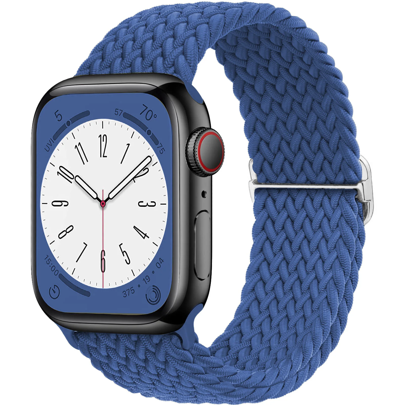 Strap For apple Watch Band 44mm 40mm 45mm 49mm 41mm braided solo loop Bracelet correa iWatch series 7 3 SE 6 8 9 Ultra 2 10 46mm