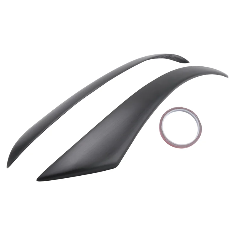 For VOLVO S40 V50 2004-2012 Resin Headlights Eyebrows Eyelids Cover Eyelash Head Light Lamp Sticker-A61E - view 3