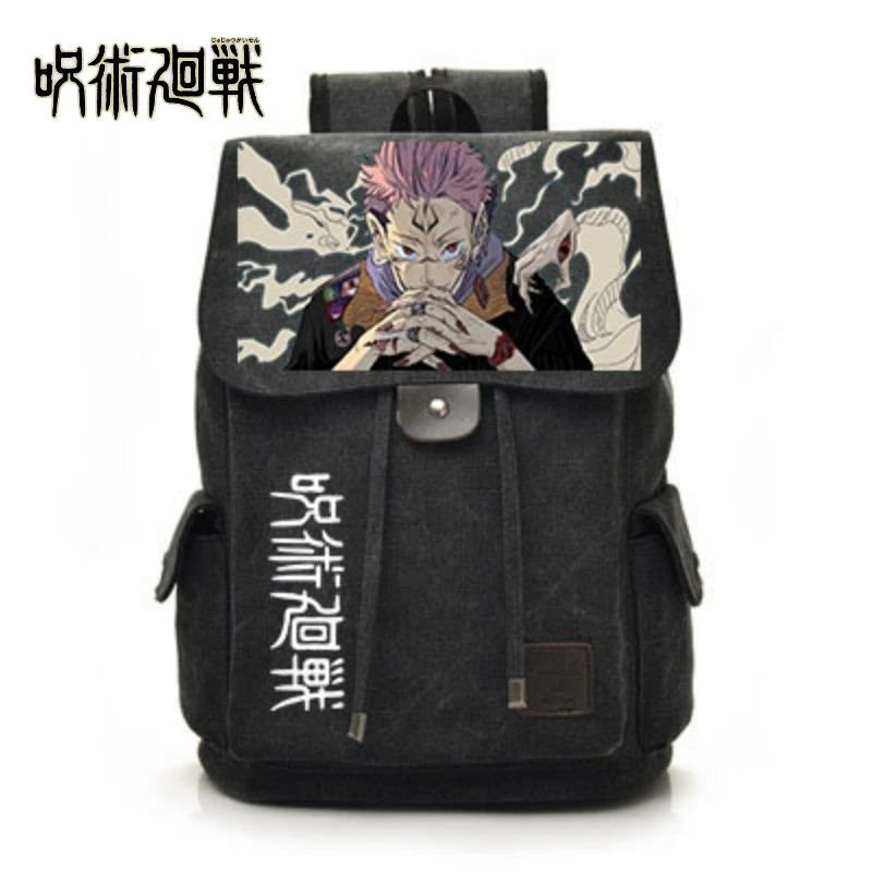 

Jujutsu Kaisen Anime Backpack Cosplay Gojo Unisex Students School Bag Large Capacity Bookbag Laptop Travel Rucksack Outdoor Bag