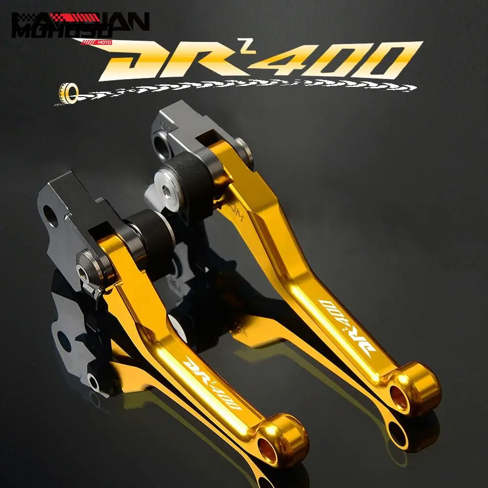 DRZ400 Brake Clutch Lever Dirt Pit Bike Brake Clutch Levers Grips For Suzuki DRZ400 S M DRZ 400 2000-2017 2014 2015 2016 Parts