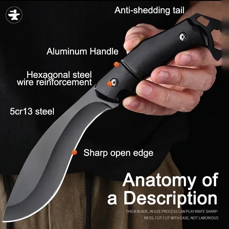 Camping Knife High Hardness Knife Portable Knife Picnic Outdoor