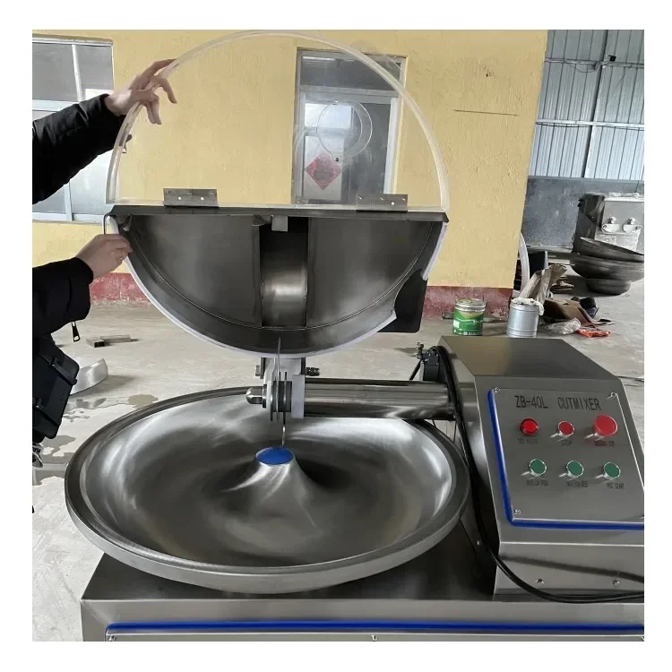 Frequency Meat Bowl Cutter Machine Emulsify Meat Bowl Cutter