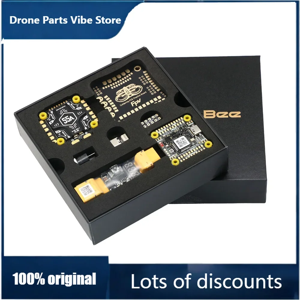 

FySpeedybee F405 V5 Stack F405 V5 FC & OX32 55A ESC 30x30 For DIY FPV Drone