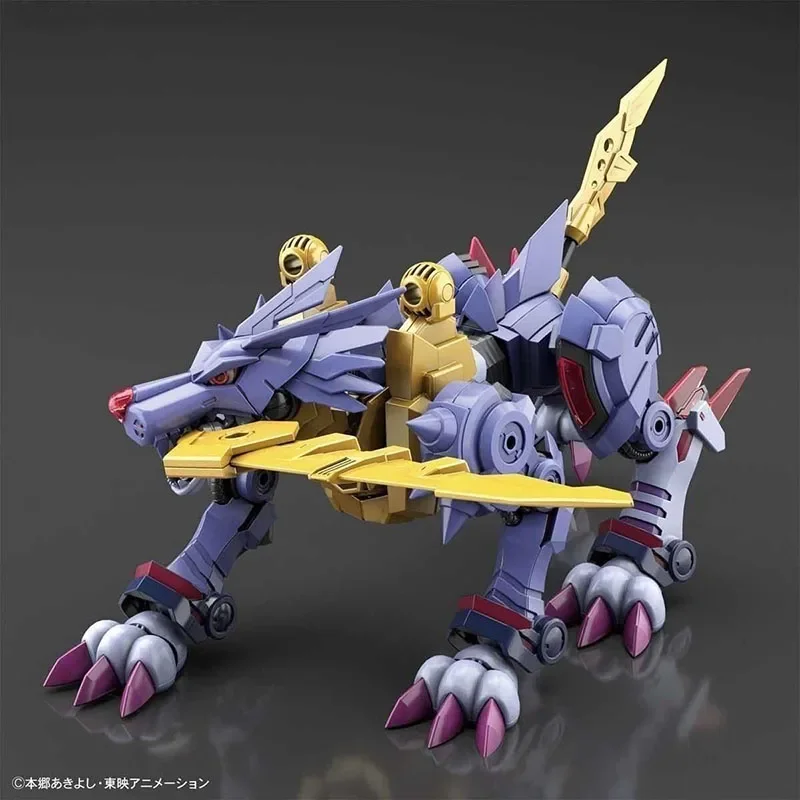 IN STOCK BANDAI ORIGINAL FRS PLASTIC MODEL KIT METALGARURUMON Anime Action Figure Assembly Model Toys Collectible Model  Gifts