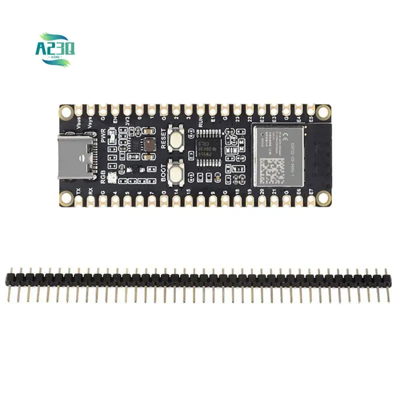 

A23Q-ESP32-C6-Pico Макетная плата Wi-Fi 6 Микроконтроллер Модуль ESP32-C6-MINI-1 поддерживает ESP-IDF