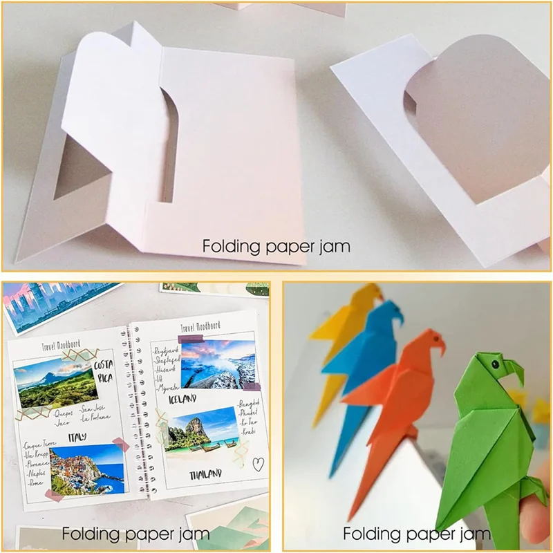 TA-18X Bone Folder Tool, Paper Folding Tools,Plastic Bone Folder Paper Creaser