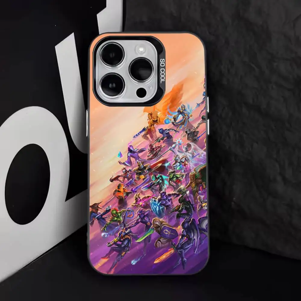 حافظة هاتف D-Dota-a 2 رائعة لهاتف iPhone 17,16,15,14,13,12,11,Pro,Max,Plus,E,Air,Mini Black Tpu #6