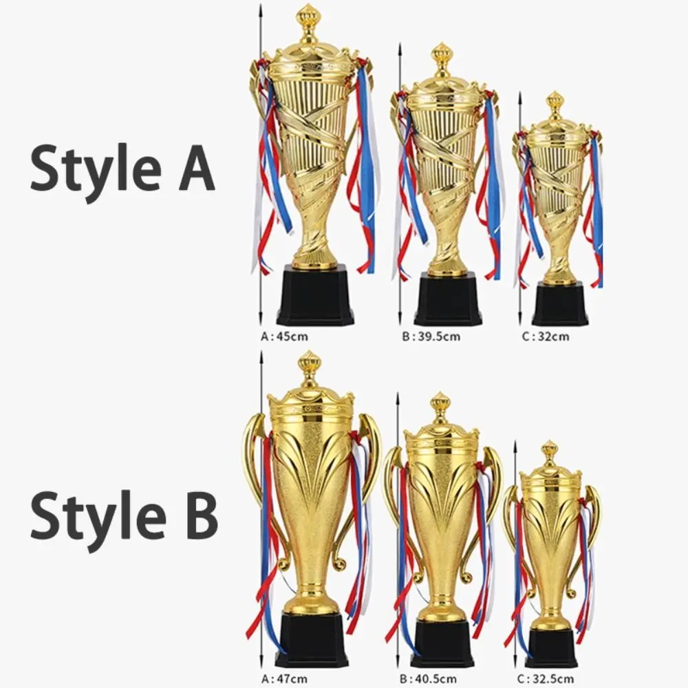 جوائز الكأس المعدنية النموذجية، تماثيل كرة القدم الذهبية، كأس الجائزة الصغيرة، مستلزمات مكافأة المدرسة، هدايا تذكارية حرفية