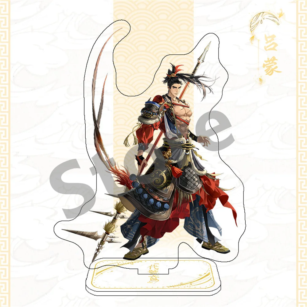 Game Ashes Of The Kingdom Anime Acrylic Stand With Lu Su Liu Bian Sun Ce Fu Desktop Display Decoration  Gift