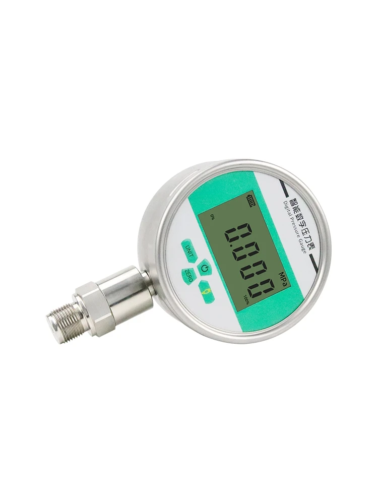 

Digital pressure gauge stainless steel shock resistant digital Y80 water oil hydraulic negative pressure 1.6MPa thread