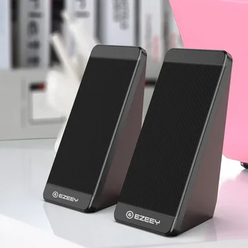 휴대용 USB 스테레오 오디오 시스템, 컴퓨터 스피커, PC 사운드 박스, 음악, 노트북, Bocina 배플, 어쿠스틱, 큰 소리