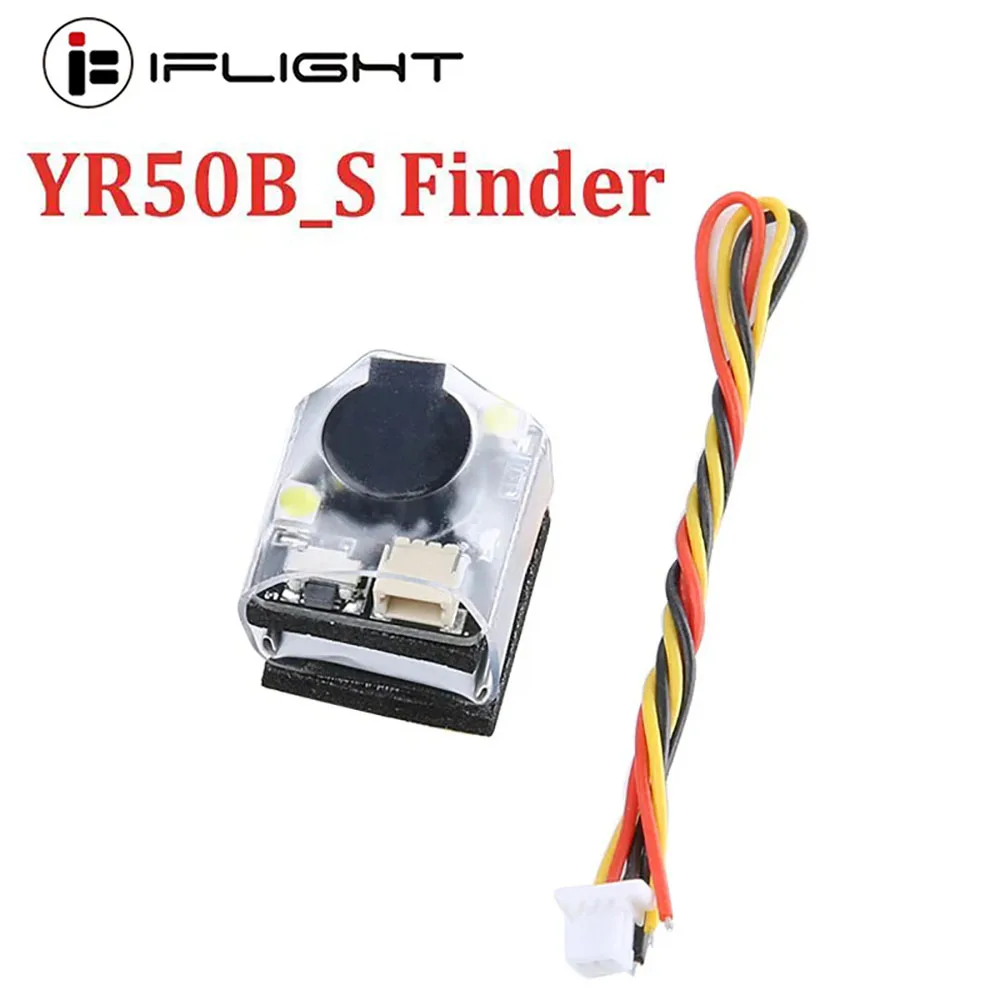 Iflight yr50b sファインダーブザー,LEDライト付きアラーム,100dB,bb,fpvクワッドコプターおよびrc飛行機用のbf f7