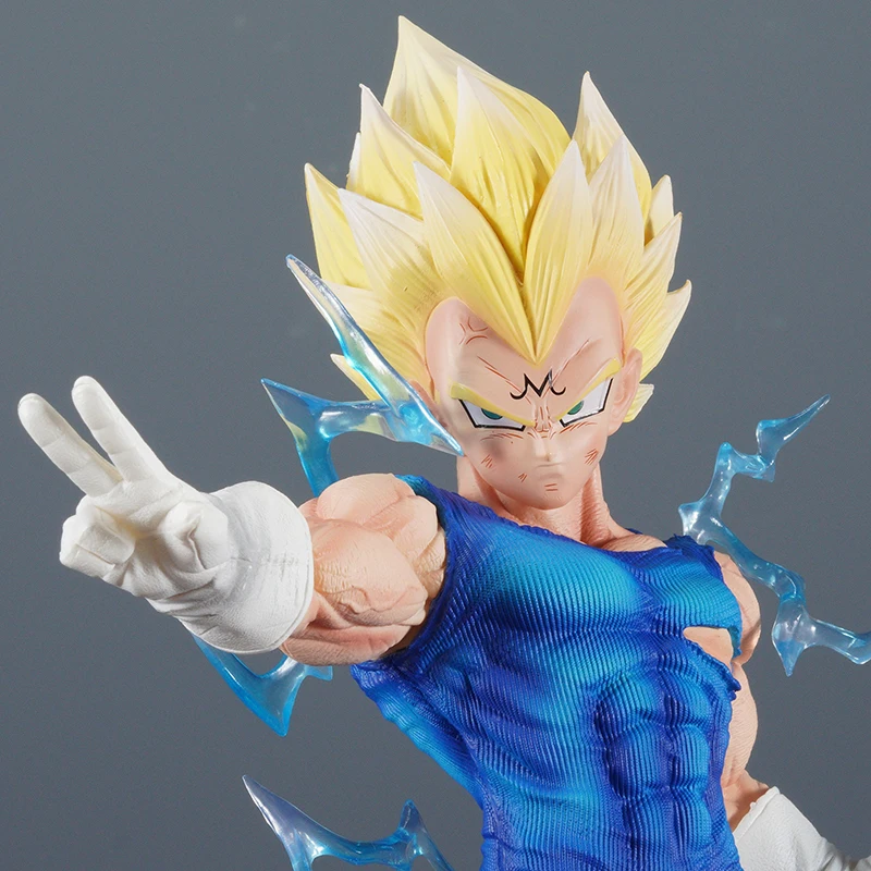 31.5 cm Anime Dragon Ball Actiefiguren Vegeta Goku Demonize Super Saiyan Model Desktop Collectie Speelgoed Gift Ornament Decaration