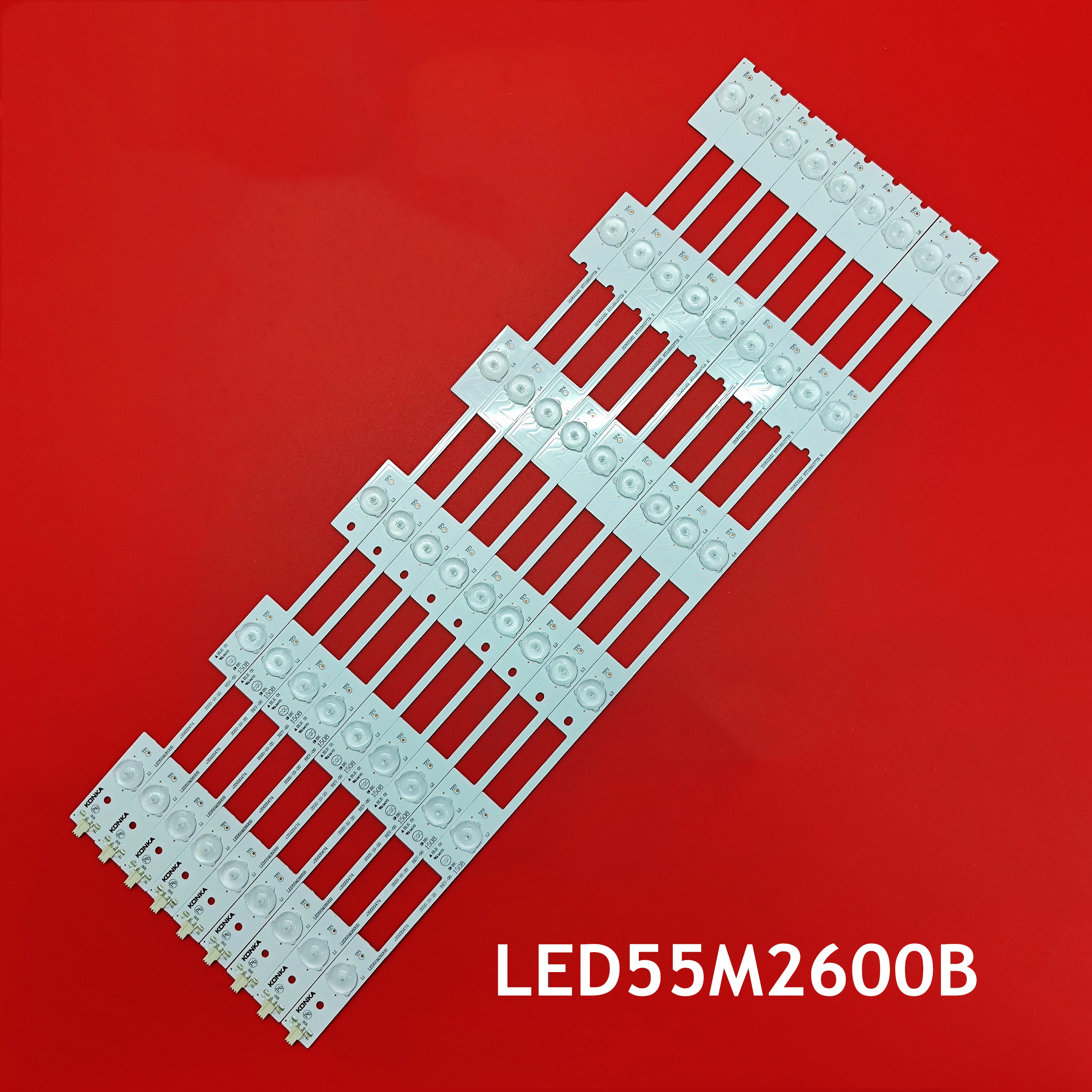 

LED Strip for 55U KKTV K55J1 K55J LED55K35A LED55K35U LED55F2600N LED55R6200U LED55M2600B LED55E330U 35020480 35020481 35020474