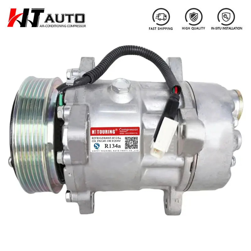 

SD7H15 7854 AC compressor for Citroen ZX 1.8 BX XM XANTIA JUMPER For PEUGEOT 306 309 405 605 9614674380 6453P9 7705 6453FZ