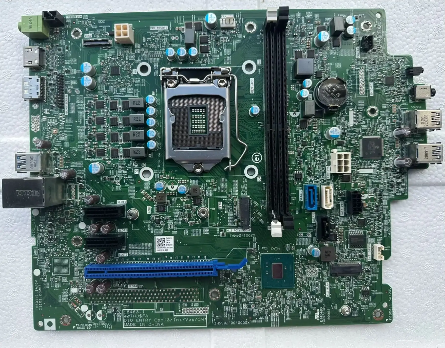 For Dell OptiPlex 3080 MT Desktop Board 0M5WNK CN-0M5WNK 18463-1 4W7HJ$HA Motherboard 100% tested ok send