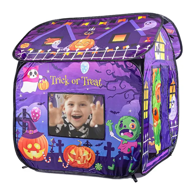 

House Tent For Kids Indoor Halloween Kids Indoor Tent Kids Play Tent Ventilative Toddler Play Space For Girls Boys Easy To