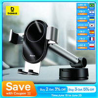 Baseus Car Phone Holder Air Vent Windshield Mount for Mobile Phone Holder Stand for iPhone Cell Phone Support Samsung Xiaomi
