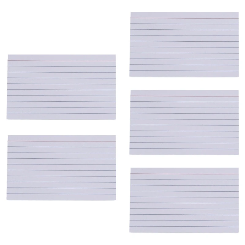 2025 ใหม่ 250 แผ่นบัตรบันทึกสีสันสดใสบันทึกกระดาษ 3x5 นิ้วสำหรับอุปกรณ์การเรียนสำนักงาน