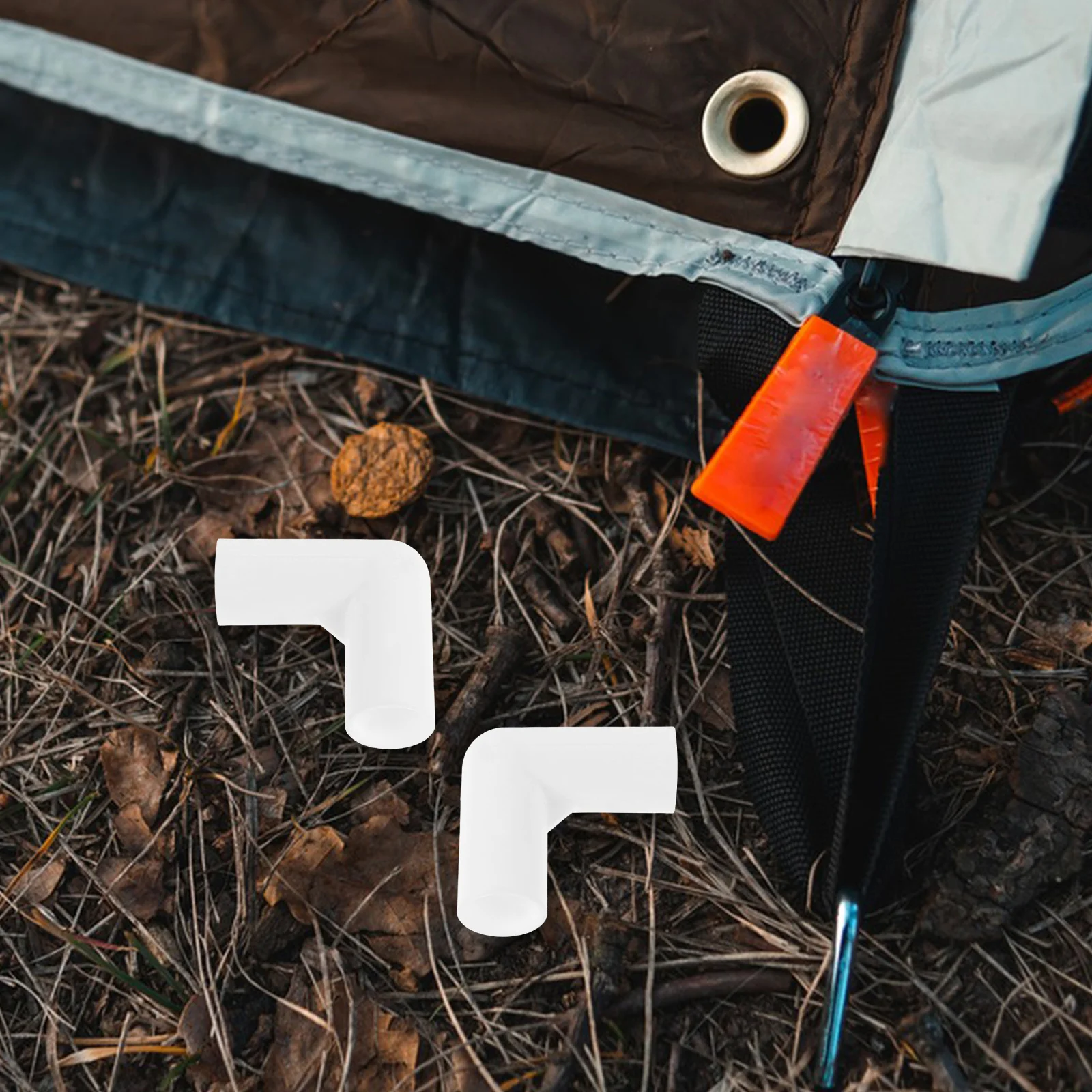 

30pcs Plastic Pipe Connectors Replacement Right Angle Elbow Canopy Fittings Sturdy Outdoor Tent Rod Connectors Lightweight Tent