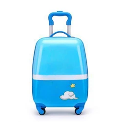 New 2023 Kid's Luggage Case Cute Cartoon Suitcase Universal Wheel Suitcase