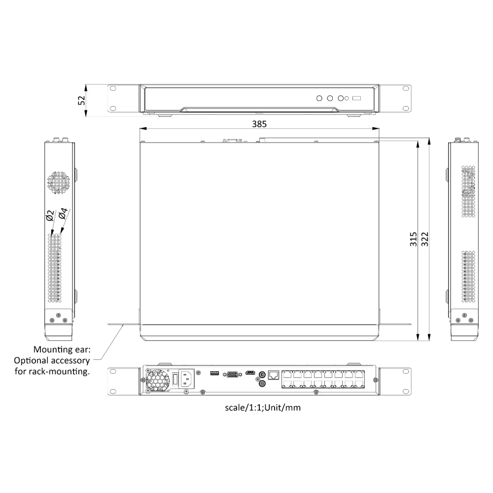 Imagem -05 - Hikvision 4k Poe Nvr Ds7608ni-q2 8p Ds-7616ni-q2 16p 16 Canais Gravador de Vídeo em Rede 8mp Sata Câmera ip Cctv