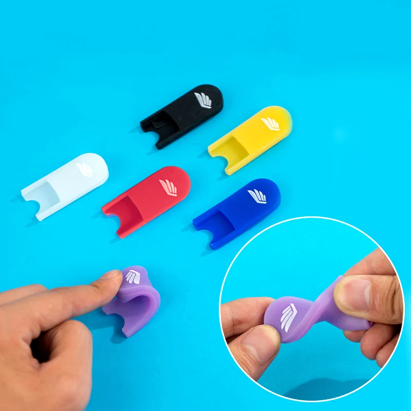 Bunte Fingerstützen für Alt-, Tenor- und Sopransaxophone, Daumenstützen, Fingerstützen, Zubehör für Seitenklappen-Handballenauflagen, keine Handschmerzen – Detail 2
