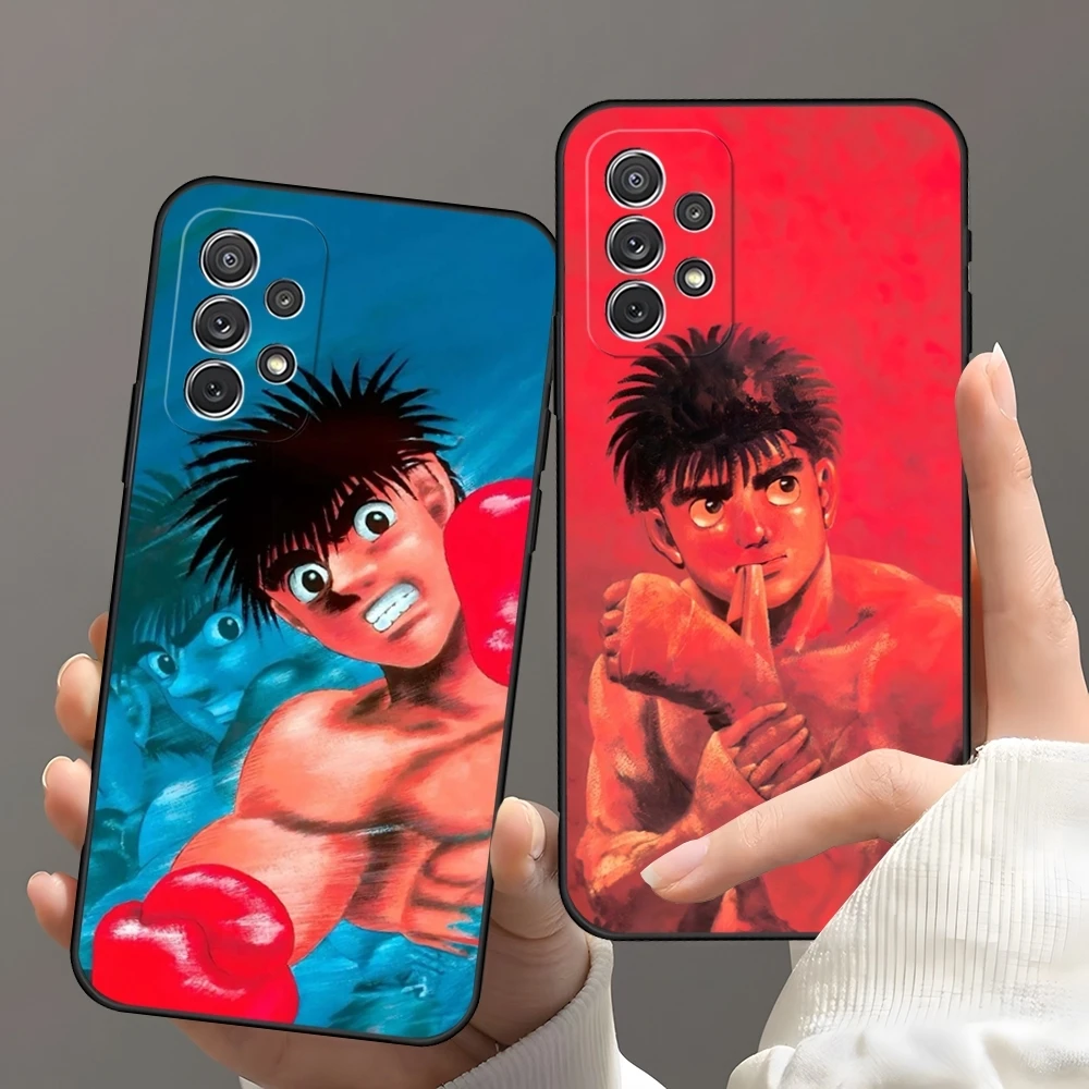 Boxing H-Hajime No Ippo Phone Case For Samsung S26 S25 S24 S23 Ultra Fe Plus A25 A35 A16 A17 A37 A57 A15 Cover