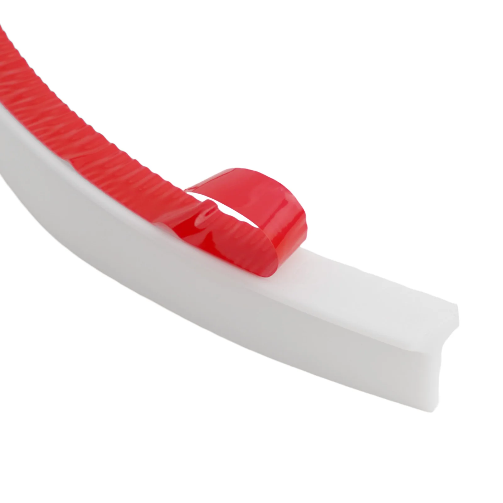 Flexible Silicone Shower Barrier Water Stopper Strip to Keep Water Inside Bathrooms Kitchens and Curbless Shower Thresholds
