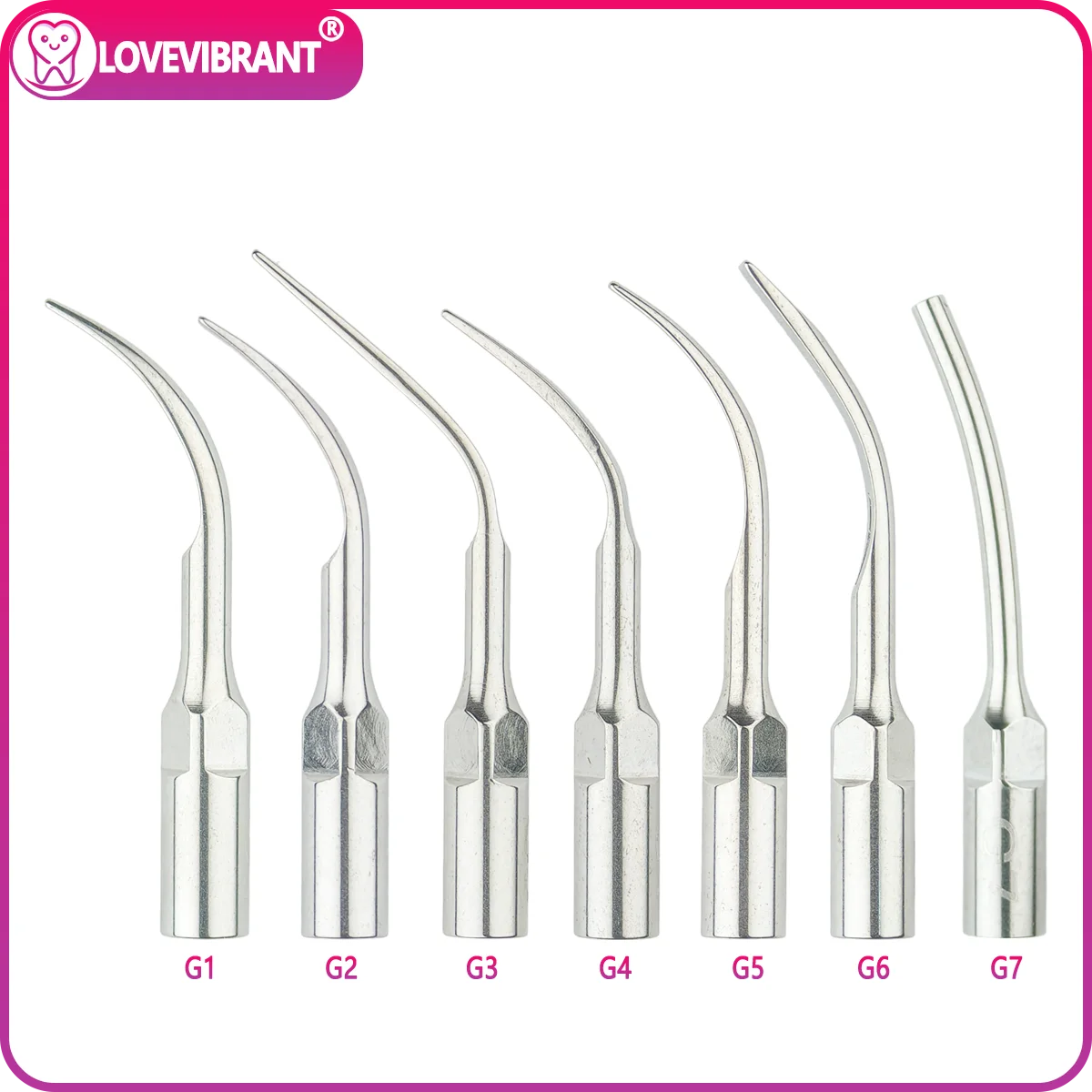 Dental Ultrasonic Scaler Tips Scaling Tips G Series Fit EMS UDS Scaler Dentistry Medical Accessories teeth whitening Tools