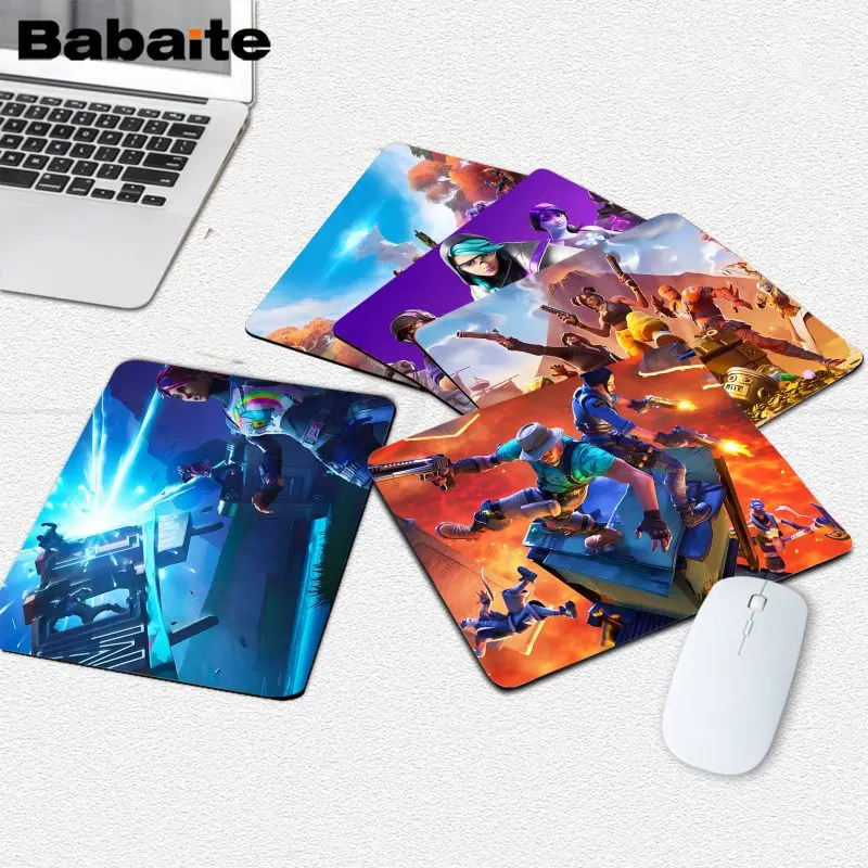 

Cartoon B-Battle-R-Royales-F-Fortnites Mousepad Small Office Computer Desk Table Keyboard Laptop Cushion Non-slip Deskpad Decor